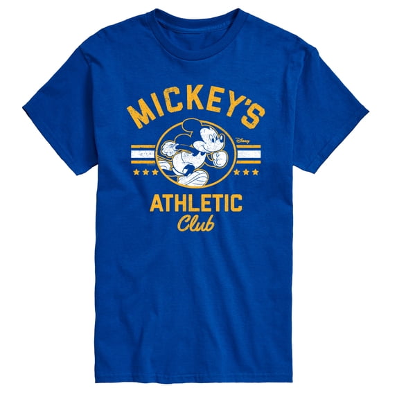 Disney - Mickeys Athletic Club - Men's Short Sleeve Graphic T-Shirt