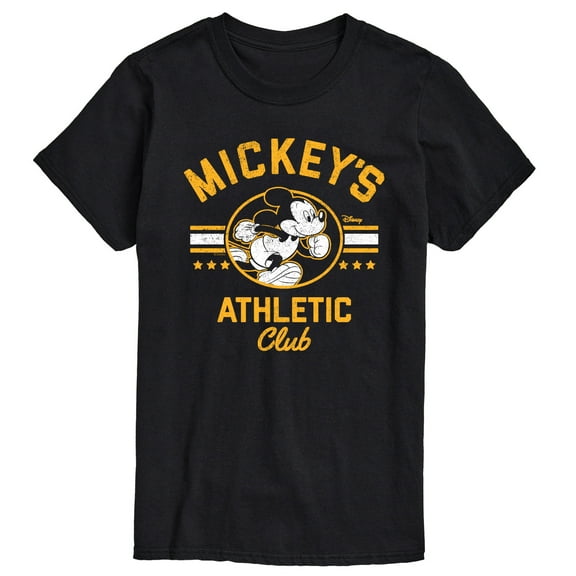 Disney - Mickeys Athletic Club - Men's Short Sleeve Graphic T-Shirt