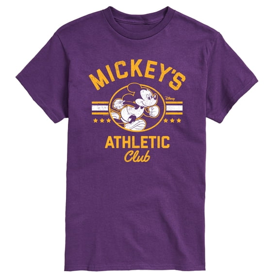 Disney - Mickeys Athletic Club - Men's Short Sleeve Graphic T-Shirt