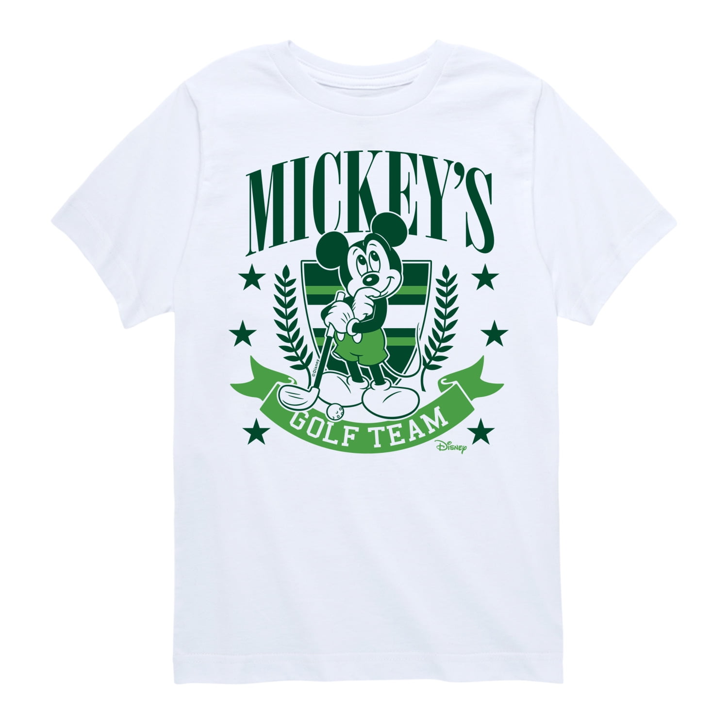 KINASHICYCLE THE GOLF ミッキー Tシャツ M Disney - Mickeys Golf Team - Toddler & Youth Short Sleeve Graphic