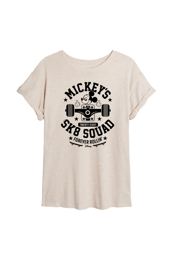 - Mickeys Sk8 Squad - Women's Oversized T-Shirt