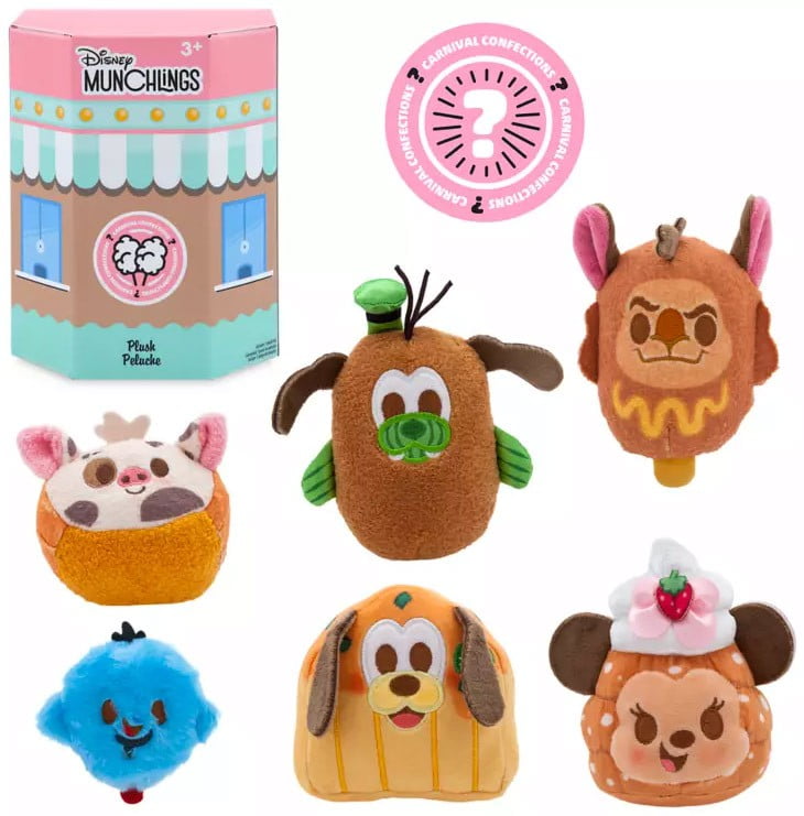 Surprise Disney Micro Plush Carnival Confections Mystery Pack Mini