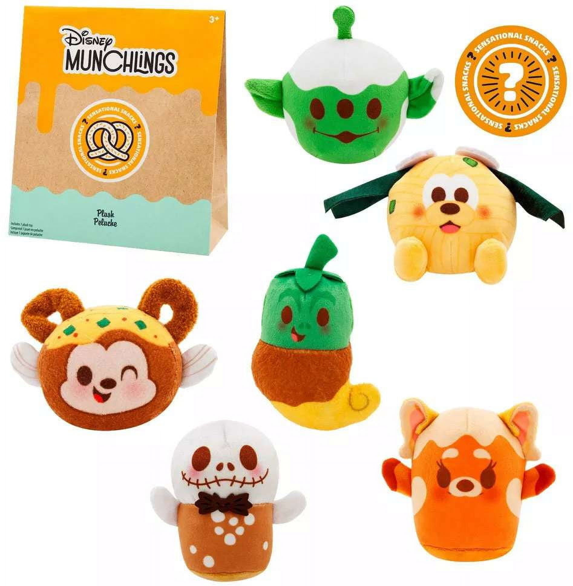 Disney Micro Plush Sensational Snacks Mystery Pack (Bag) - Walmart.com