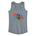 thumbnail image 1 of Disney - Mickey Skiing - Women's Racerback Tank Top, 1 of 5