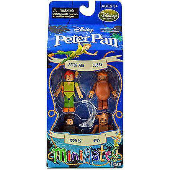 Disney Minimates Peter Pan Minifigure 4-Pack