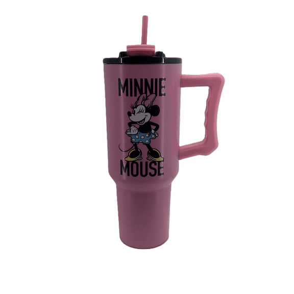 Disney Minnie 40oz Double Wall Straw Tumbler
