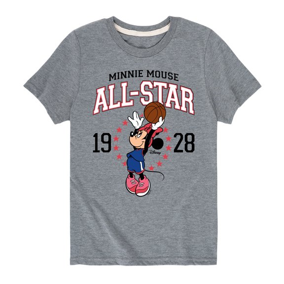 Disney - Minnie All - Toddler And Youth Short Sleeve Graphic T-Shirt