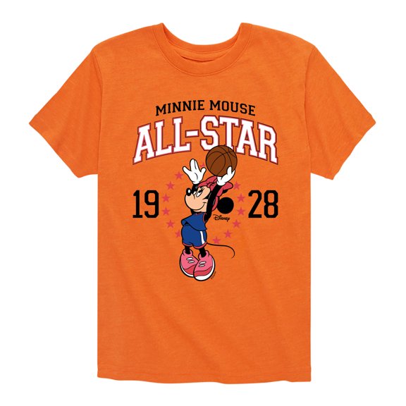 Disney - Minnie All - Toddler And Youth Short Sleeve Graphic T-Shirt