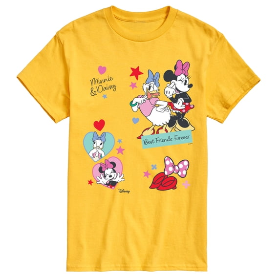 Disney - Minnie And Daisy Best Friends Forever - Men's Short Sleeve Graphic T-Shirt