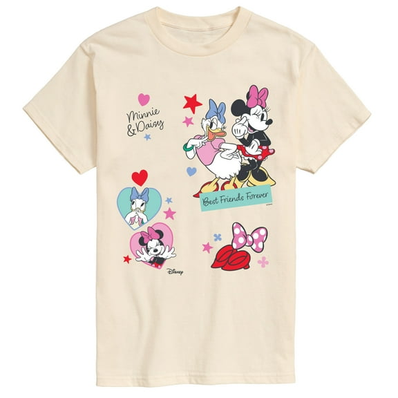 Disney - Minnie And Daisy Best Friends Forever - Men's Short Sleeve Graphic T-Shirt