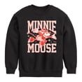 thumbnail image 1 of Disney - Minnie Arms Up - Toddler & Youth Crewneck Fleece Sweatshirt, 1 of 5