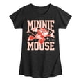 thumbnail image 1 of Disney - Minnie Arms Up - Toddler & Youth Girls Short Sleeve Graphic T-Shirt, 1 of 5