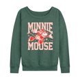 thumbnail image 1 of Disney - Minnie Arms Up - Women's Lightweight French Terry Long Sleeve Shirt, 1 of 5