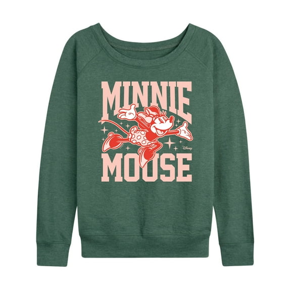 Disney - Minnie Arms Up - Women's Lightweight French Terry Long Sleeve Shirt