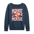 thumbnail image 1 of Disney - Minnie Arms Up - Women's Lightweight French Terry Long Sleeve Shirt, 1 of 5