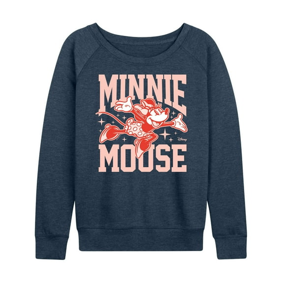 Disney - Minnie Arms Up - Women's Lightweight French Terry Long Sleeve Shirt