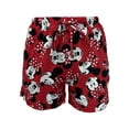 thumbnail image 1 of Disney Minnie Bow Toss Junior Ladies Lounge Short, 1 of 3