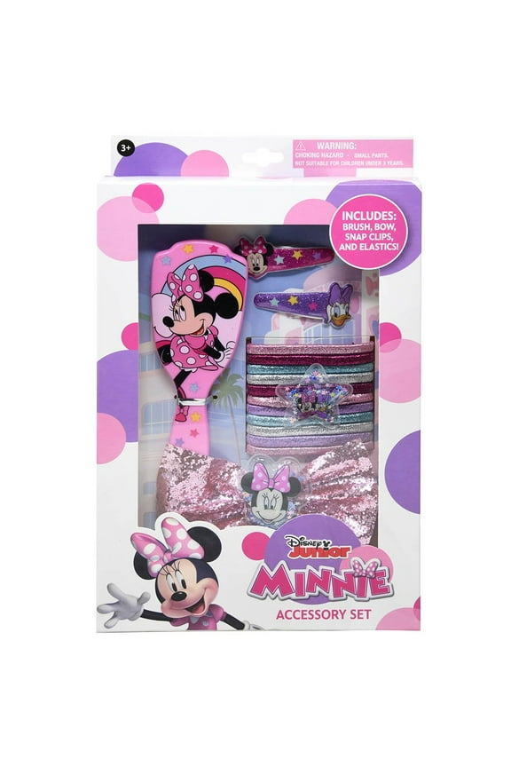 Minnie Brush & Hair Accessories in Box, Kid