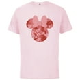 thumbnail image 1 of Disney Minnie Camo Pink - Short Sleeve Cotton T-Shirt for Adults - Customized-Soft Pink, 1 of 5