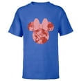 thumbnail image 1 of Disney Minnie Camo Pink - Short Sleeve T-Shirt for Kids - Customized-Royal, 1 of 5