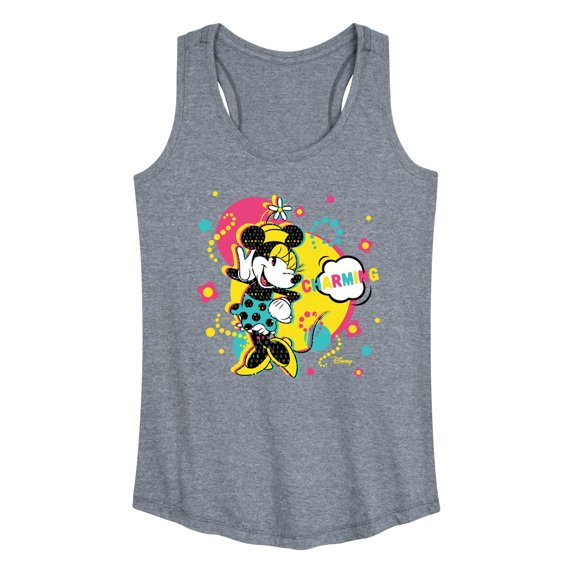 Disney - Minnie Charm - Women's Racerback Tank Top