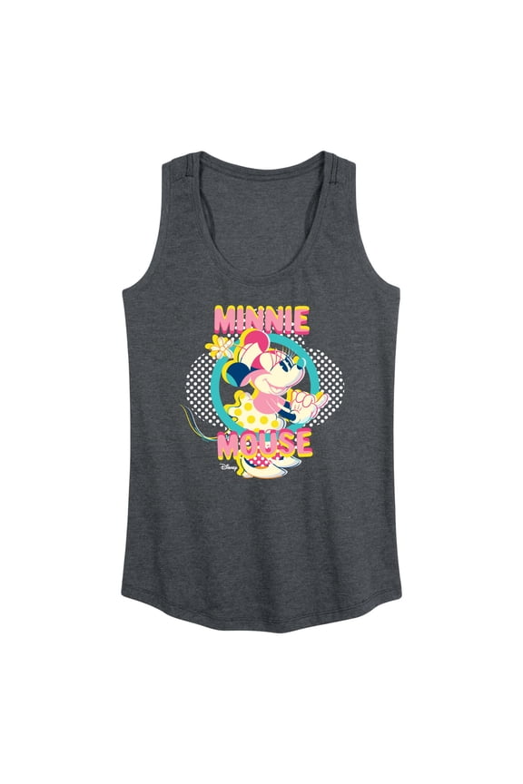 - Minnie Circle Frame - Women's Racerback Tank Top