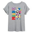 thumbnail image 1 of Disney - Minnie Climbing - Women's Oversized T-Shirt, 1 of 5