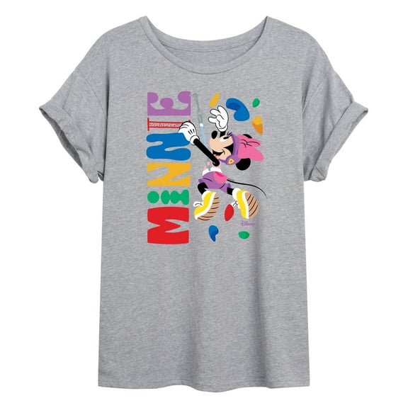 Disney - Minnie Climbing - Women's Oversized T-Shirt