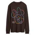 thumbnail image 1 of Disney - Minnie Color Portrait Long Sleeve Graphic T-Shirt, 1 of 3