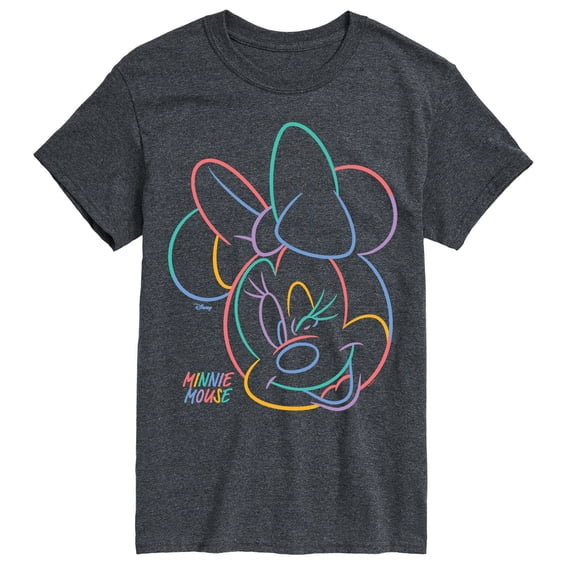 Disney - Minnie Color Portrait - Men's Short Sleeve Graphic T-Shirt