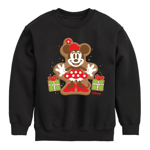 Disney - Minnie Cookie Christmas - Toddler & Youth Crewneck Fleece Sweatshirt
