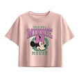 thumbnail image 1 of Disney - Minnie Crest - Youth Girls Boxy T-Shirt, 1 of 4