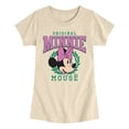 thumbnail image 1 of Disney - Minnie Crest - Youth Girls Fitted Short Sleeve T-Shirt, 1 of 4