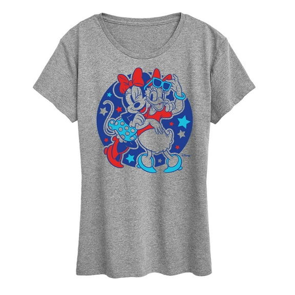 Disney - Minnie Daisy Americana - Women's Short Sleeve Graphic T-Shirt