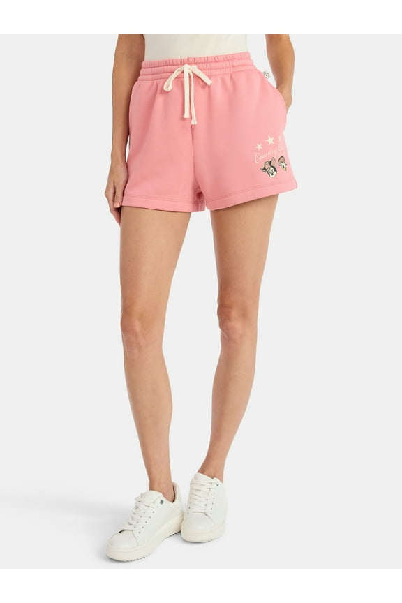 Disney Minnie & Daisy Women's Country Gals Graphic Shorts, Sizes XXS-XXL