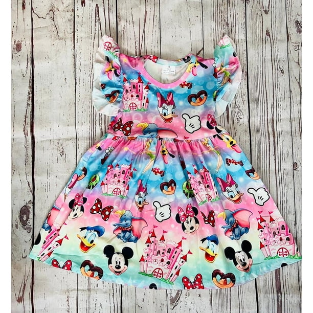 Disney Minnie,Daisy cotton girl dress 12 months+ - Walmart Business Supplies