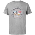 thumbnail image 1 of Disney Minnie & Daisy’s Summer Beach Vacation Surf Club- Short Sleeve Cotton T-Shirt for Adults - Customized-Athletic Heather, 1 of 5
