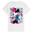 thumbnail image 1 of Disney - Minnie Doodles - Men's Short Sleeve Graphic T-Shirt, 1 of 4