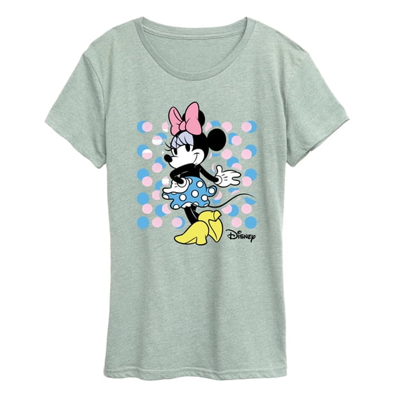 Disney - Minnie Dot Square Women's Short Sleeve Graphic T-Shirt