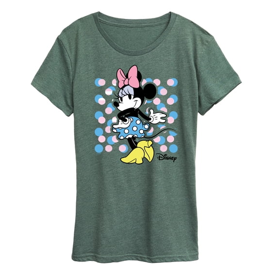 Disney - Minnie Dot Square Women's Short Sleeve Graphic T-Shirt