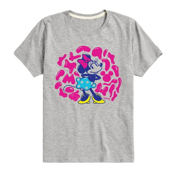 Disney - Minnie Dripped Out - Youth Short Sleeve Graphic T-Shirt