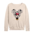 thumbnail image 1 of Disney - Minnie Ear Pattern - Women's French Terry Long Sleeve Pullover, 1 of 4