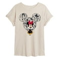 thumbnail image 1 of Disney - Minnie Ear Pattern - Womens Oversized Graphic T-Shirt, 1 of 4