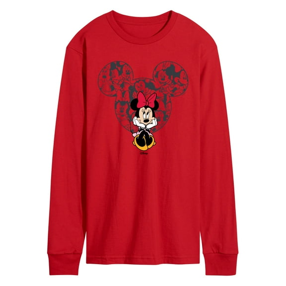 Disney - Minnie Ears - Men's Long Sleeve Graphic T-Shirt
