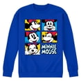 thumbnail image 1 of Disney - Minnie Faces Grid Men's Graphic Fleece Sweatshirt, 1 of 3
