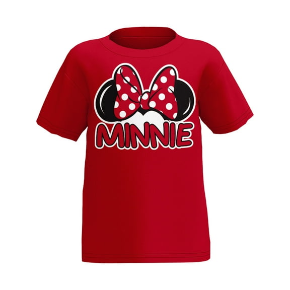 Disney Minnie Mouse Family Toddler Tee Shirt, 2T-4T (Girl's)