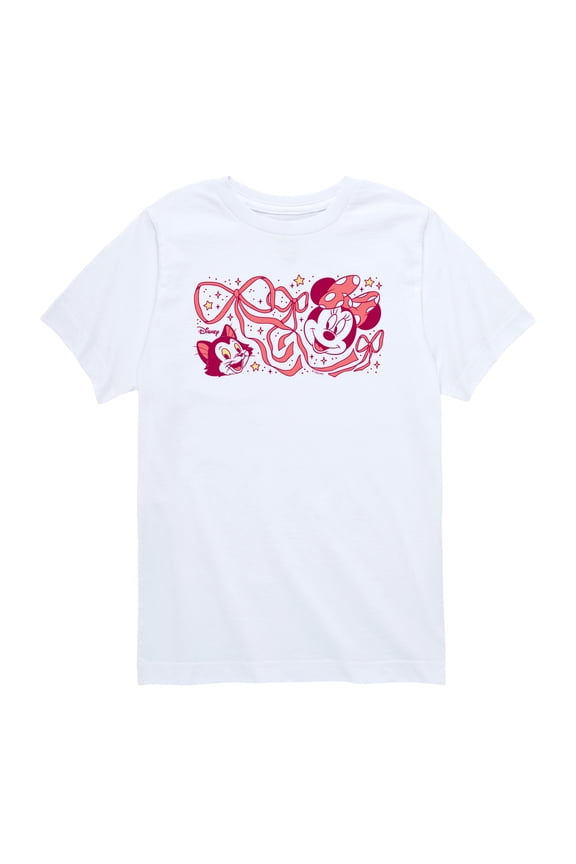 - Minnie Figaro Bow - Toddler Boys Short Sleeve Graphic T-Shirt