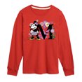 thumbnail image 1 of Disney - Minnie Floral Boys' Long Sleeve Graphic T-Shirt, 1 of 4