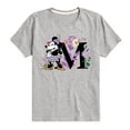 thumbnail image 1 of Disney - Minnie Floral Boys' Short Sleeve Graphic T-Shirt, 1 of 4