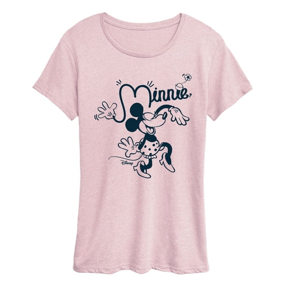 Disney - Minnie Fun - Women's Short Sleeve Graphic T-Shirt